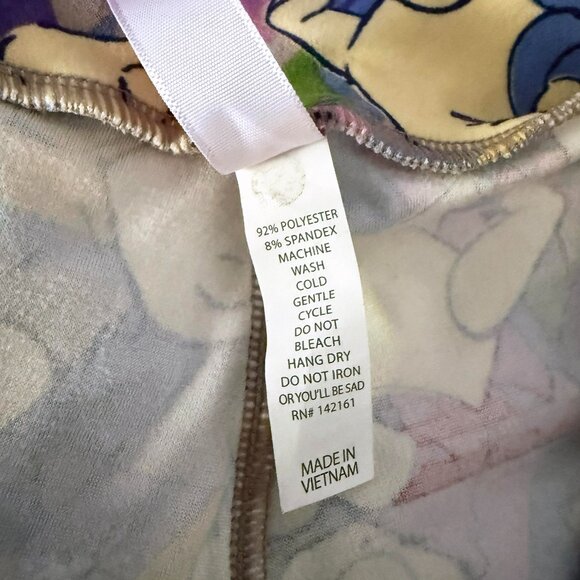 OS Winnie the Pooh LULAROE leggings buttery soft Disney bear colorful One Size - Picture 3 of 7